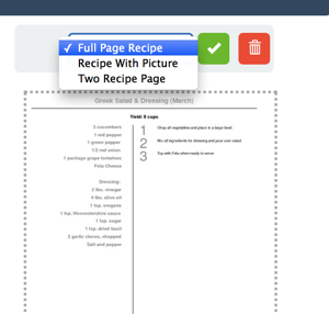 change layout